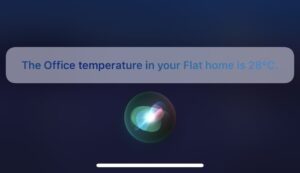 The Office temperature in your Flat home is 28°C