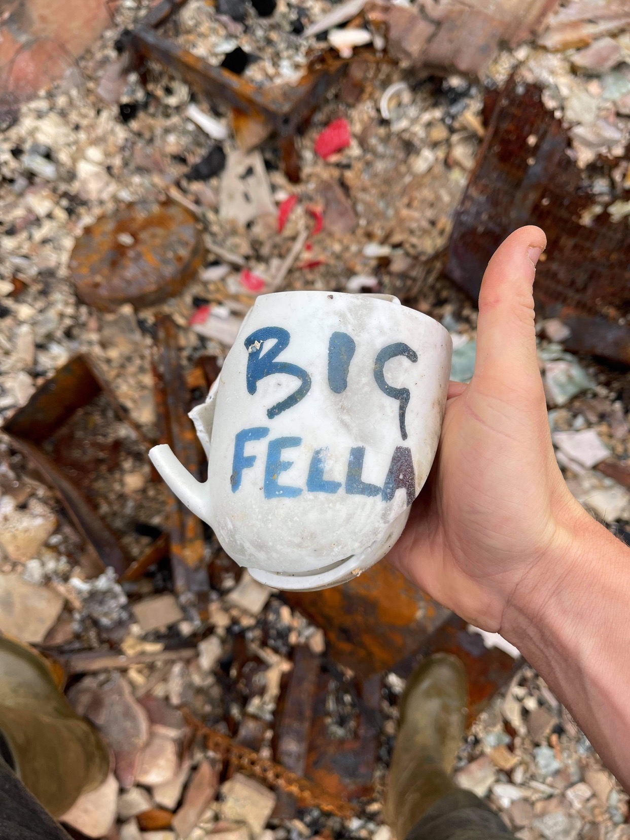 Broken Big Fella Mug